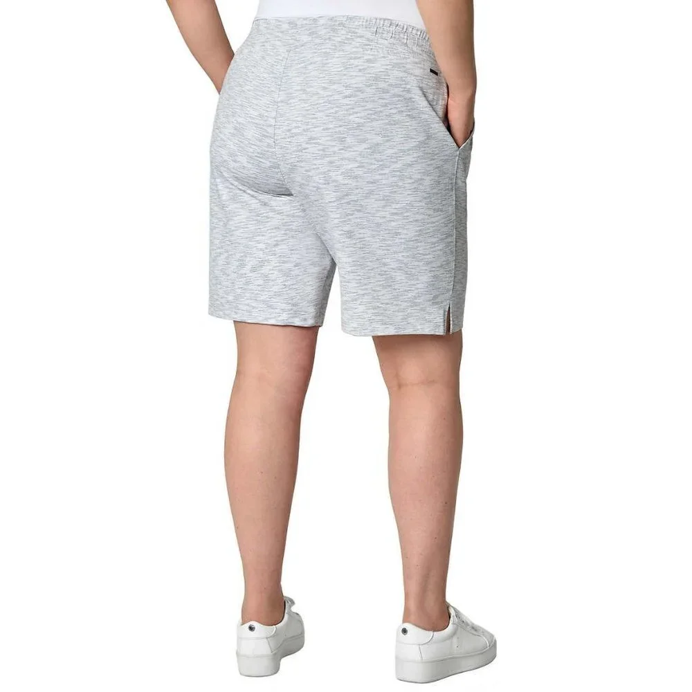 NWT Mondetta Plus Active Performance Elastic Waist Soft Casual Bermuda Shorts - Picture 5 of 6